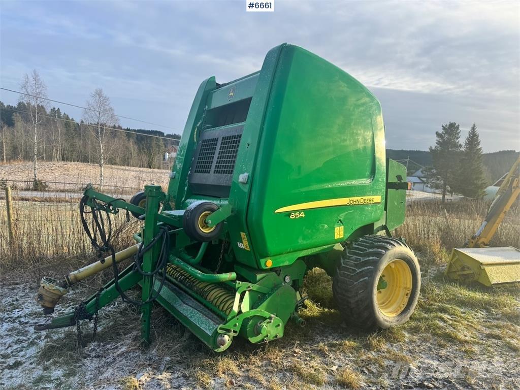 John Deere 854 Kiti derliaus nuėmimo įrengimai
