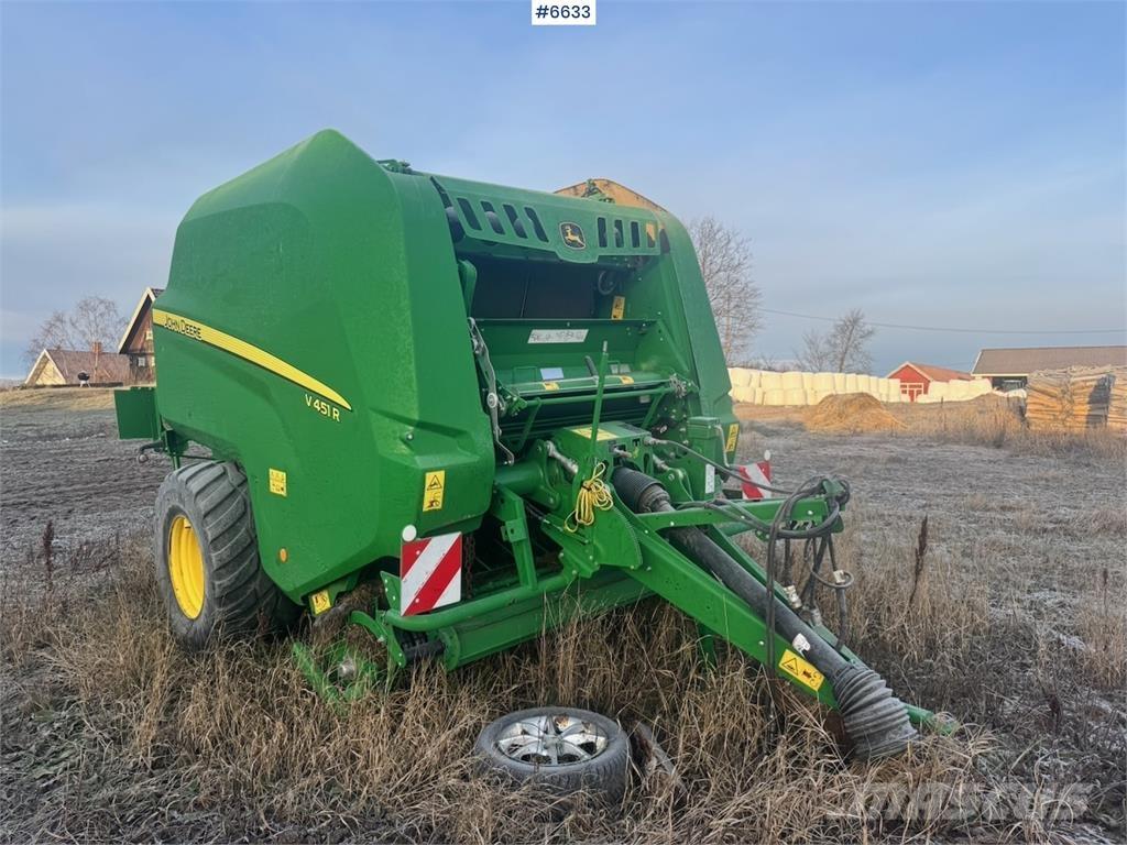 John Deere V451R Kiti derliaus nuėmimo įrengimai