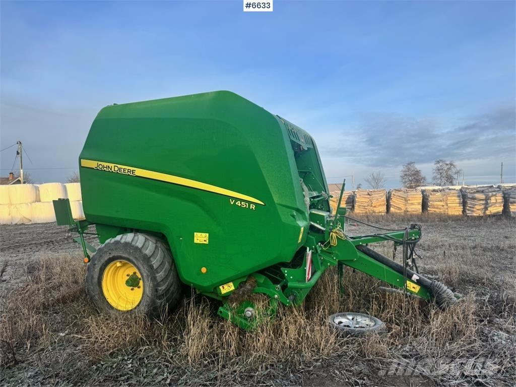 John Deere V451R Kiti derliaus nuėmimo įrengimai