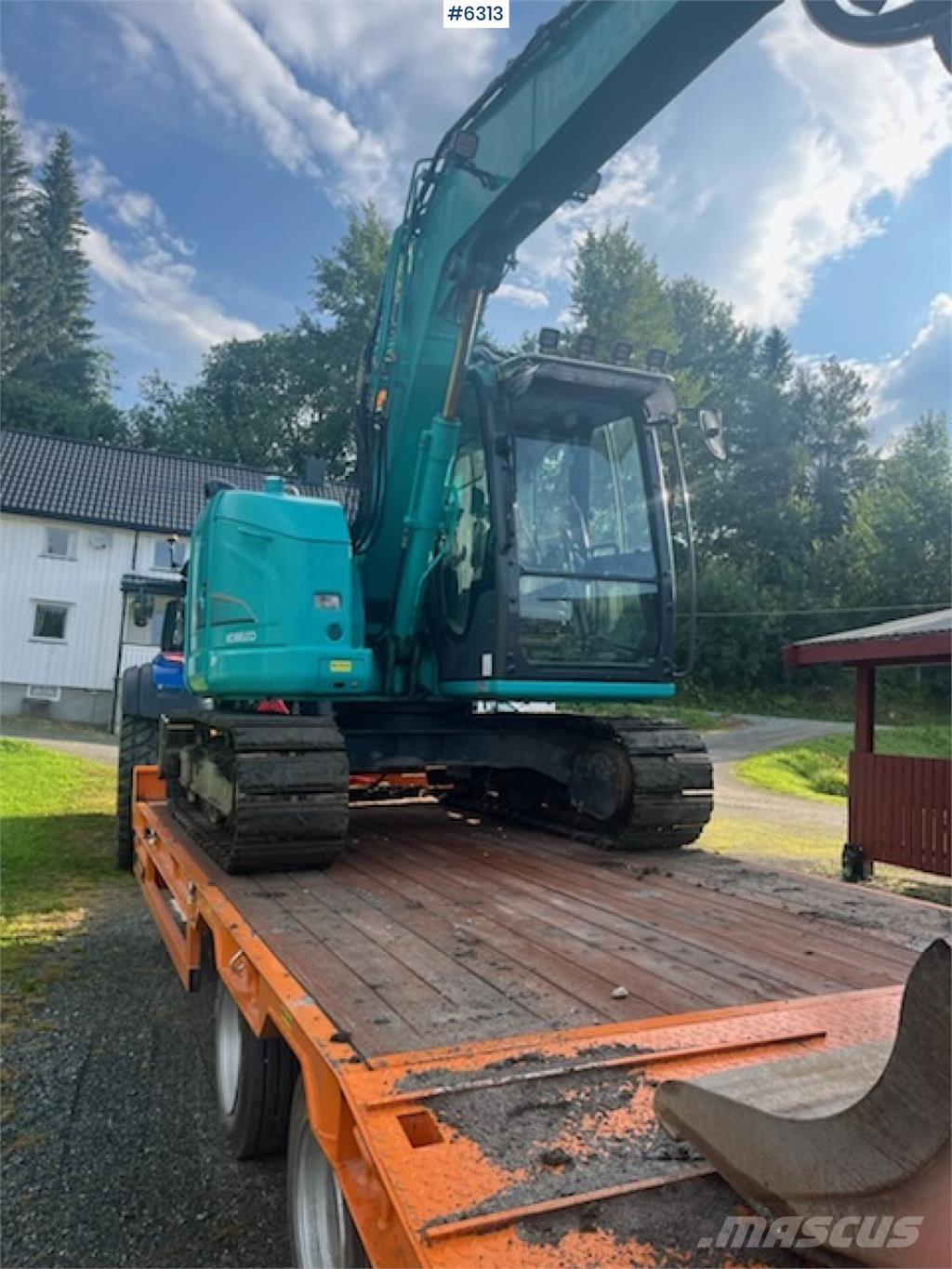 Kobelco SK75SR-3E Vikšriniai ekskavatoriai