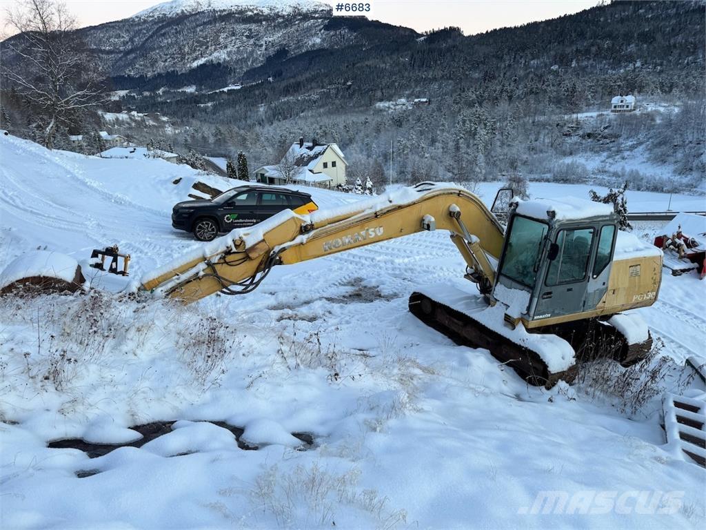 Komatsu PC 130-5K Vikšriniai ekskavatoriai