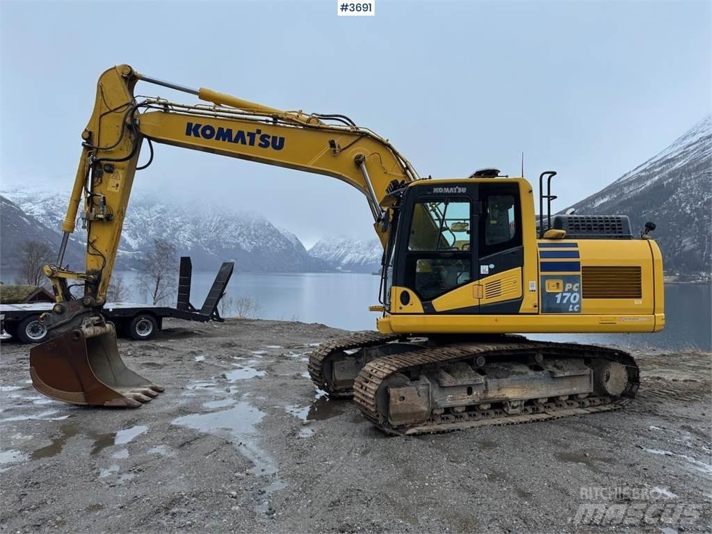 Komatsu PC 170 LC Vikšriniai ekskavatoriai