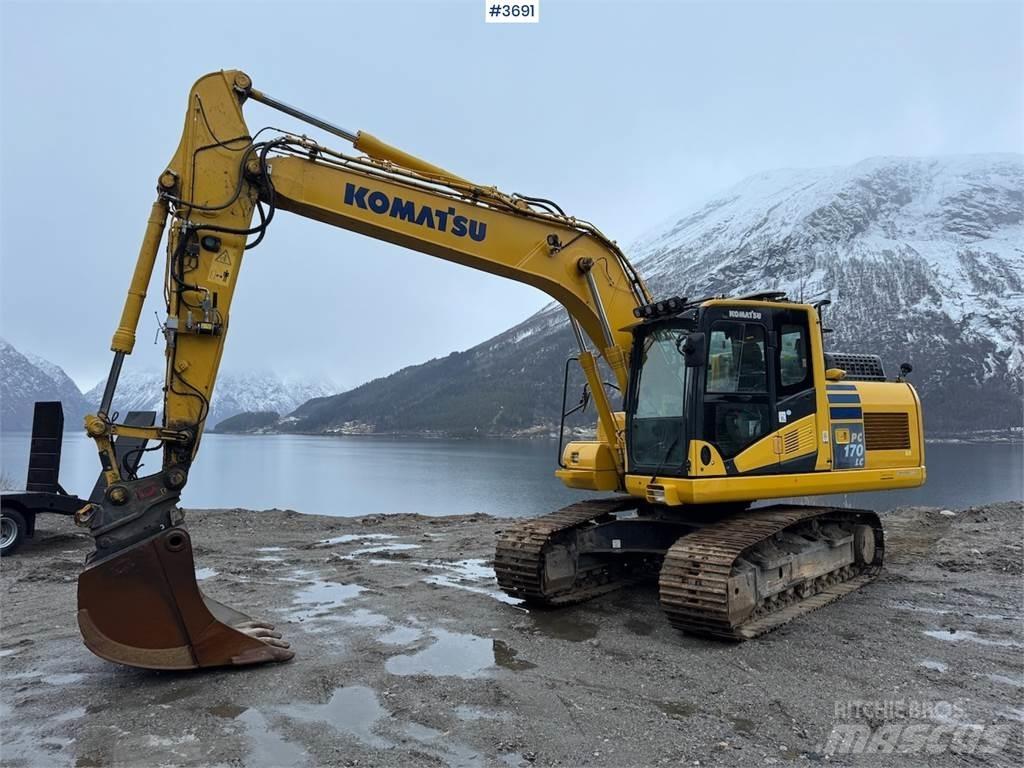 Komatsu PC 170 LC Vikšriniai ekskavatoriai