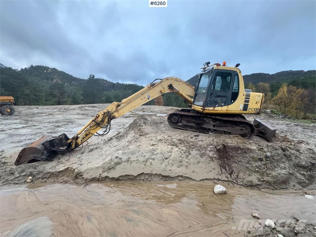 Komatsu PC130-6K Vikšriniai ekskavatoriai