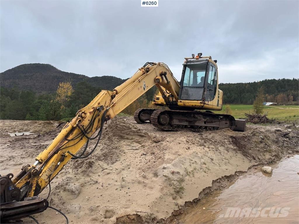 Komatsu PC130-6K Vikšriniai ekskavatoriai