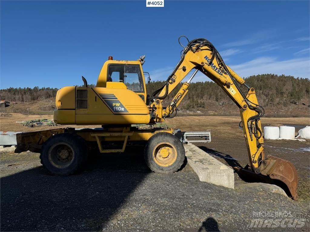 Komatsu PW 110R Vikšriniai ekskavatoriai