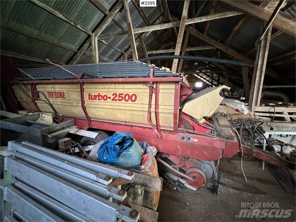 Krone Turbo 2500 Kiti derliaus nuėmimo įrengimai