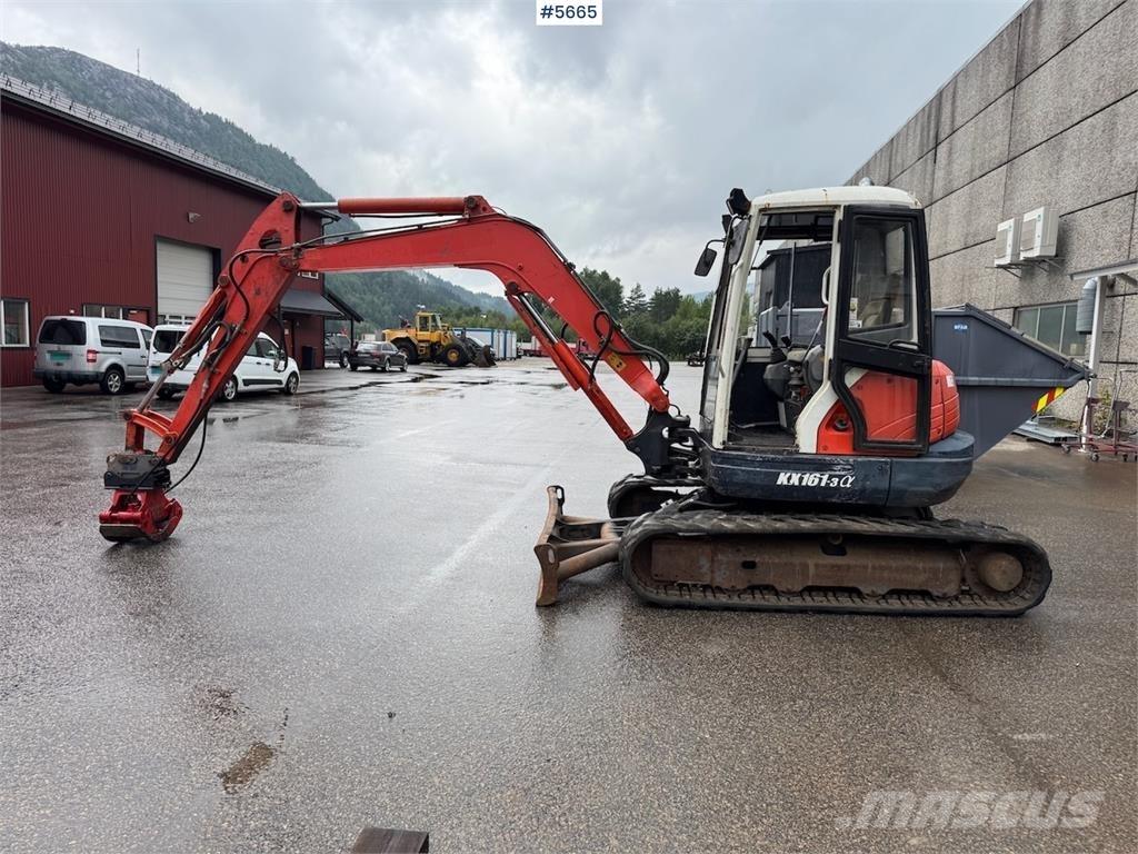 Kubota KX 161-3 Vikšriniai ekskavatoriai