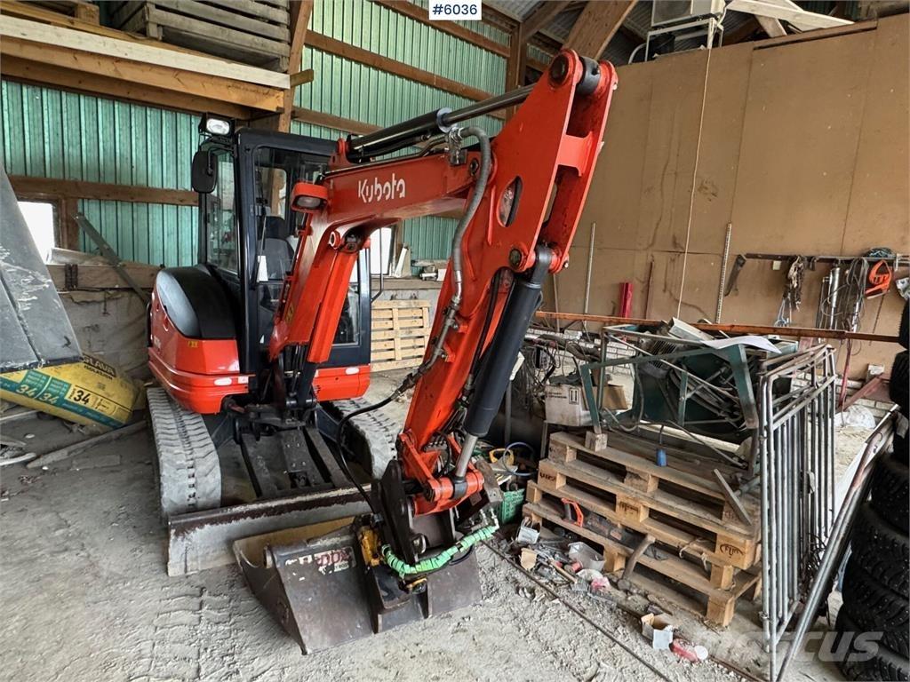 Kubota kx71-3 Vikšriniai ekskavatoriai