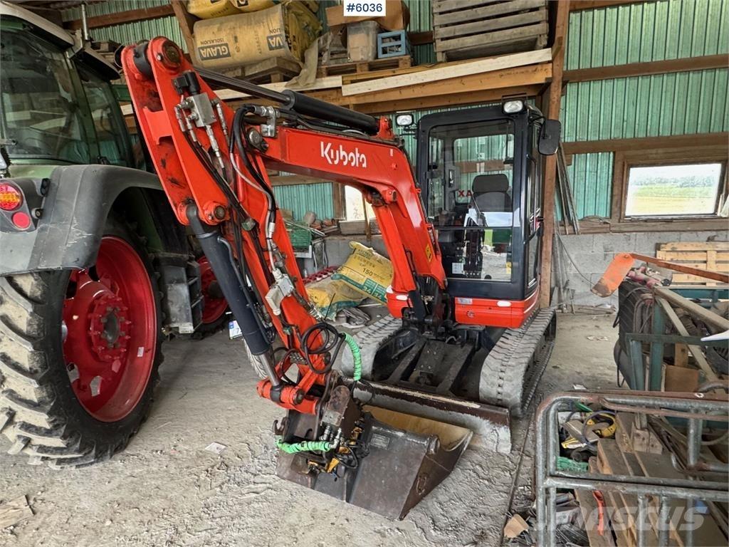 Kubota kx71-3 Vikšriniai ekskavatoriai