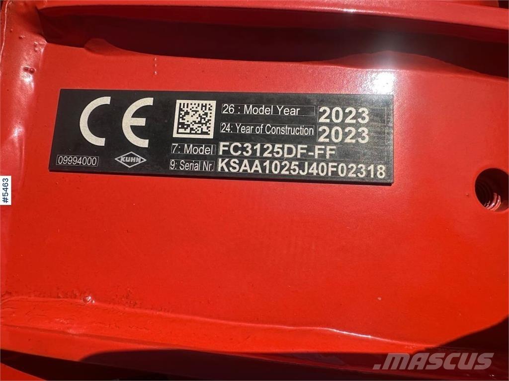 Kuhn FC3125DF Kiti derliaus nuėmimo įrengimai