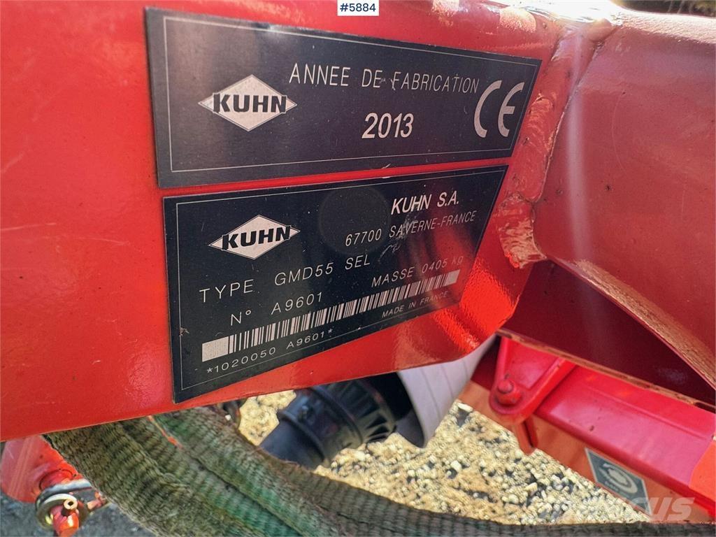 Kuhn GMD55 SEL Kiti derliaus nuėmimo įrengimai