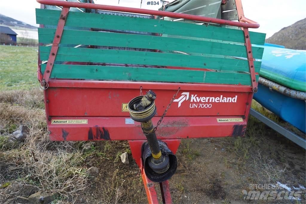 Kverneland UN7000 Pašarų vežimai