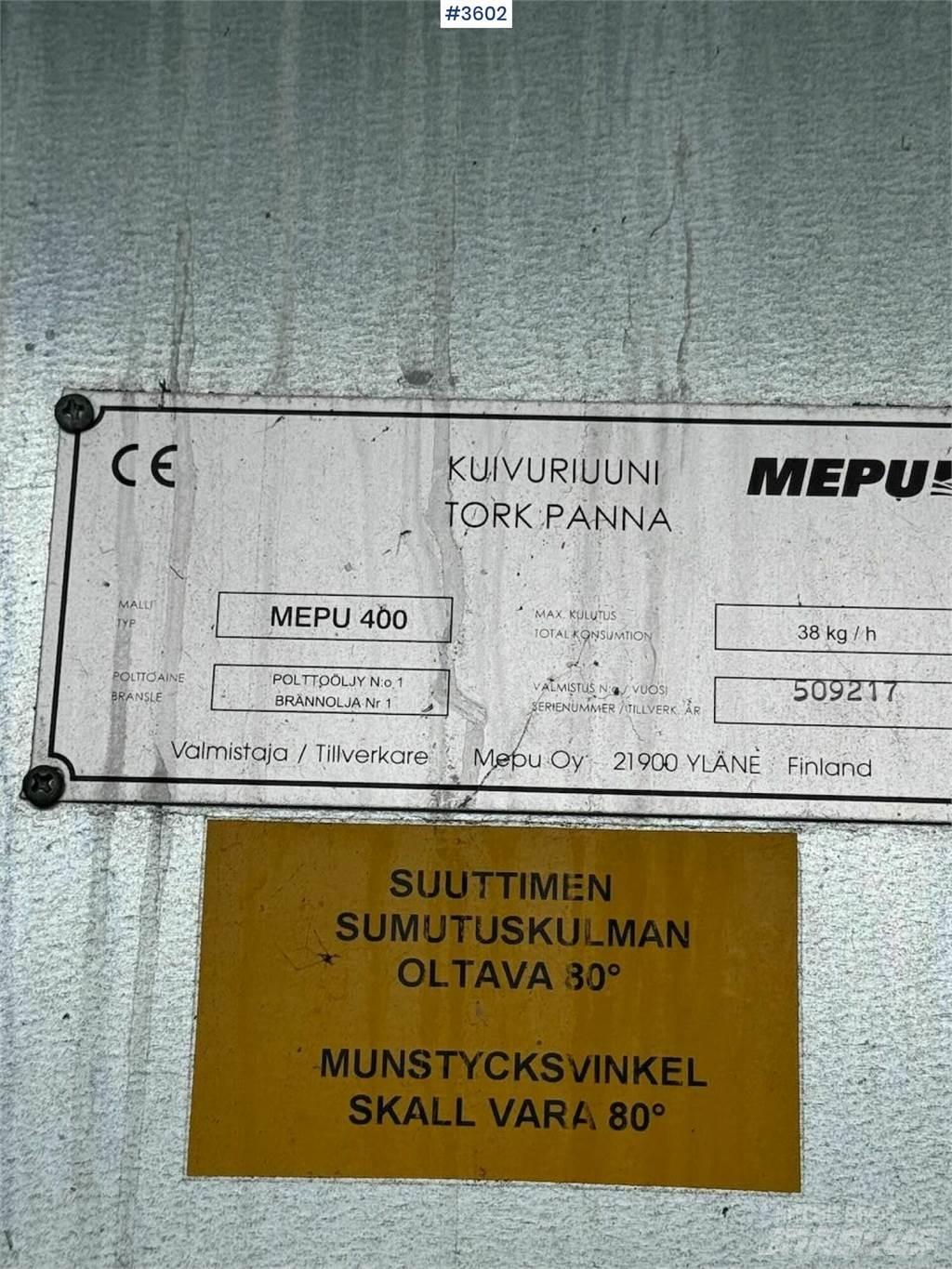 Mepu 270 Žemės ūkis - Kita
