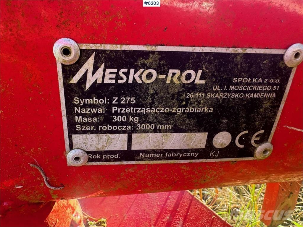  Mesko Rol Z275 Kiti derliaus nuėmimo įrengimai