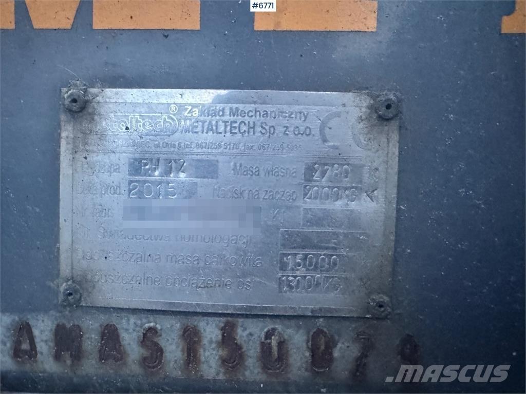 Metaltech PH-12 Grūdų vežimėliai