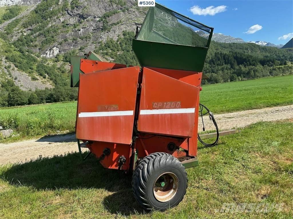 Orkel GP1200 Kiti derliaus nuėmimo įrengimai