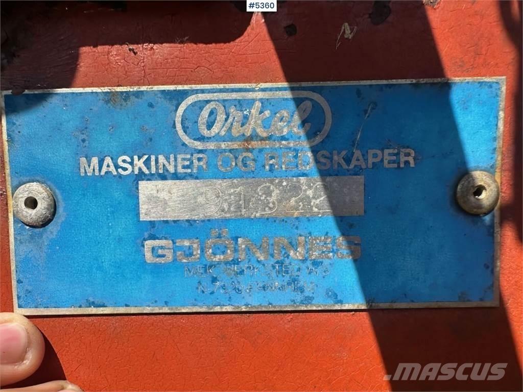 Orkel GP1200 Kiti derliaus nuėmimo įrengimai