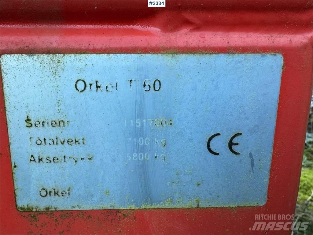 Orkel T60 Grūdų vežimėliai
