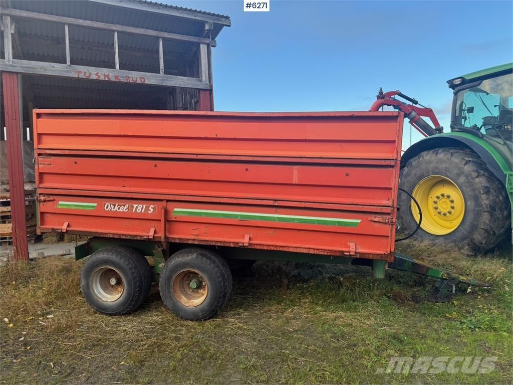 Orkel T81 S Grūdų vežimėliai