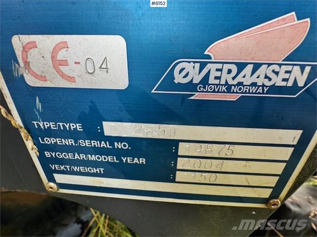  Øveraasen 2651 Sniego peiliai ir valytuvai