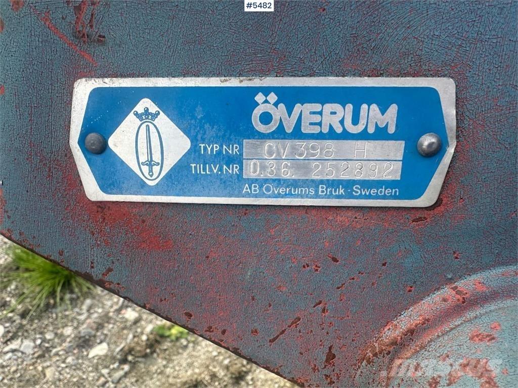  Øverum CV 398 H Kita kultivavimo technika ir priedai