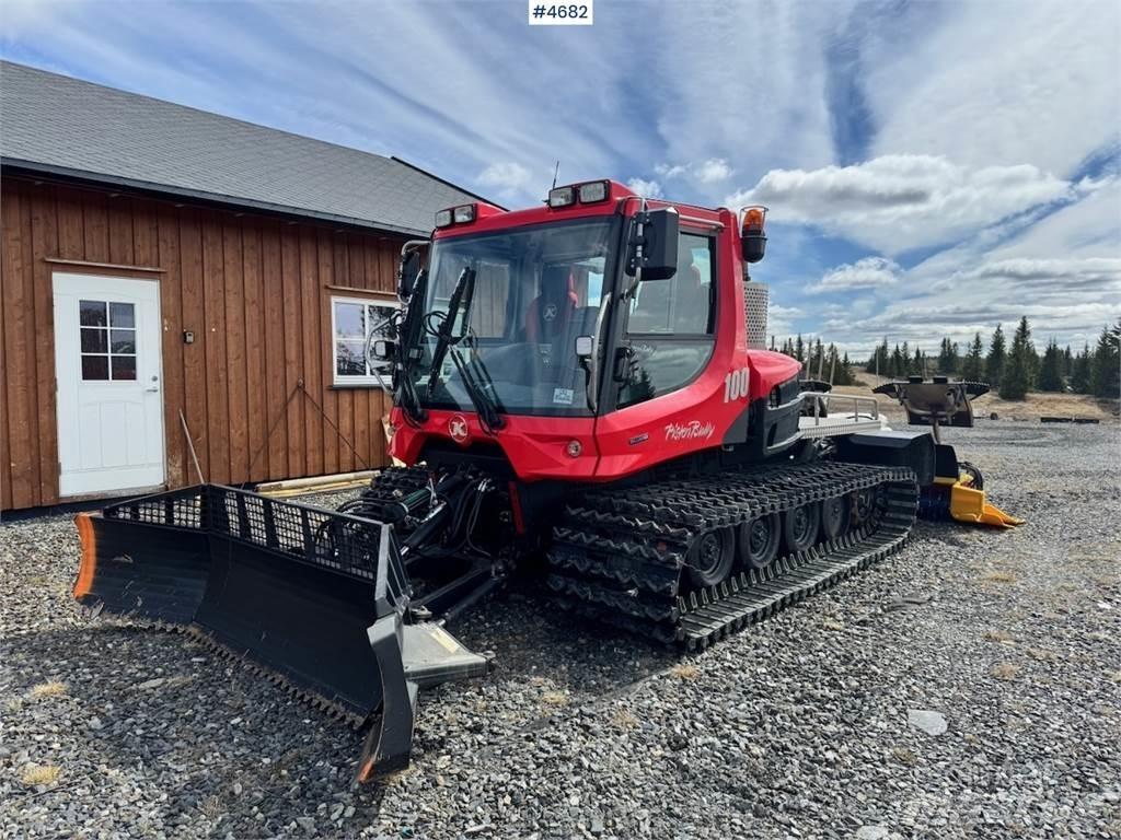  Pisten Bully 100 Sniego peiliai ir valytuvai