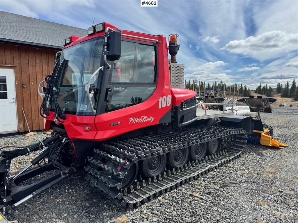  Pisten Bully 100 Sniego peiliai ir valytuvai