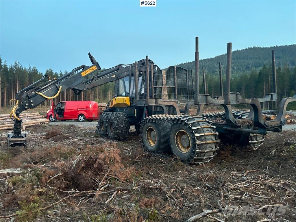 Ponsse Elephant Medienos transportavimo mašinų kranai