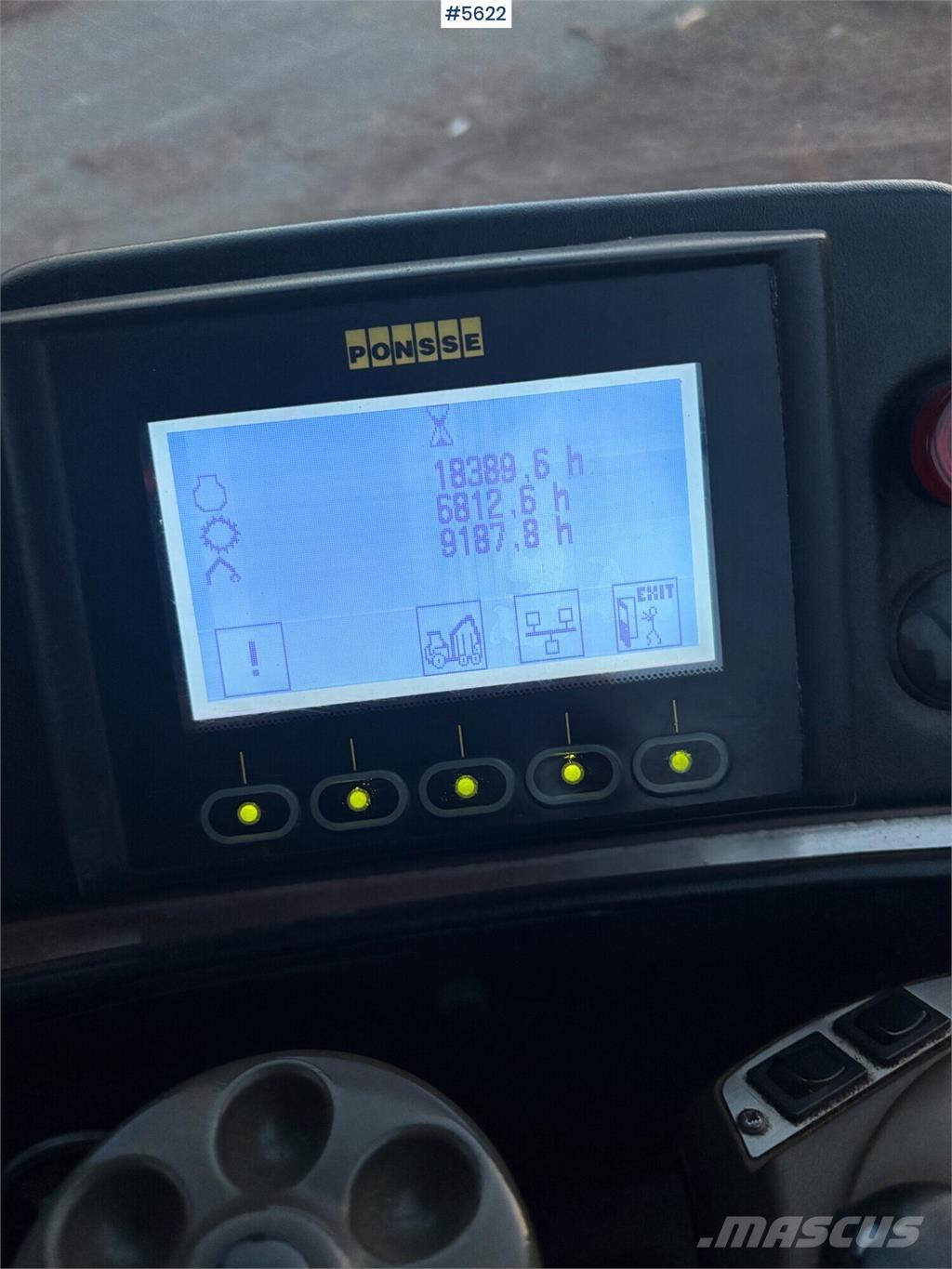 Ponsse Elephant Medienos transportavimo mašinų kranai