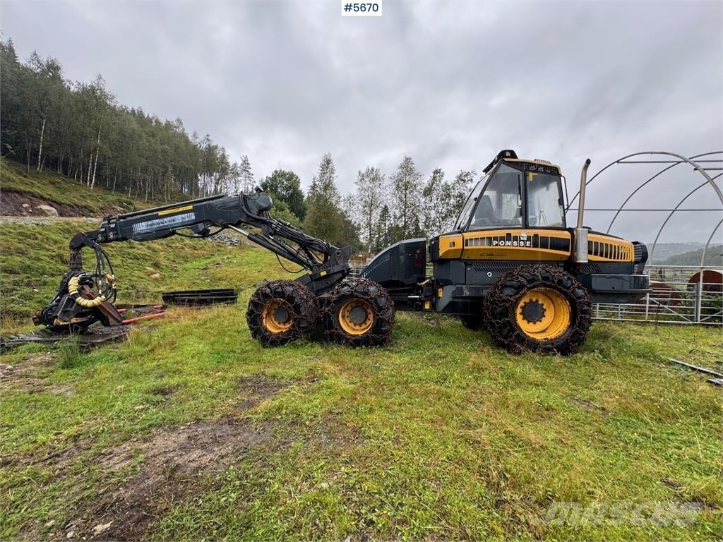 Ponsse Ergo Miško technika (Harvesteriai)