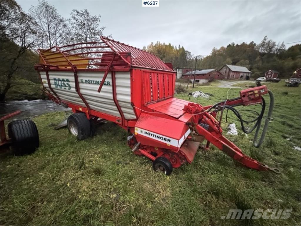 Pöttinger Boss Kiti derliaus nuėmimo įrengimai