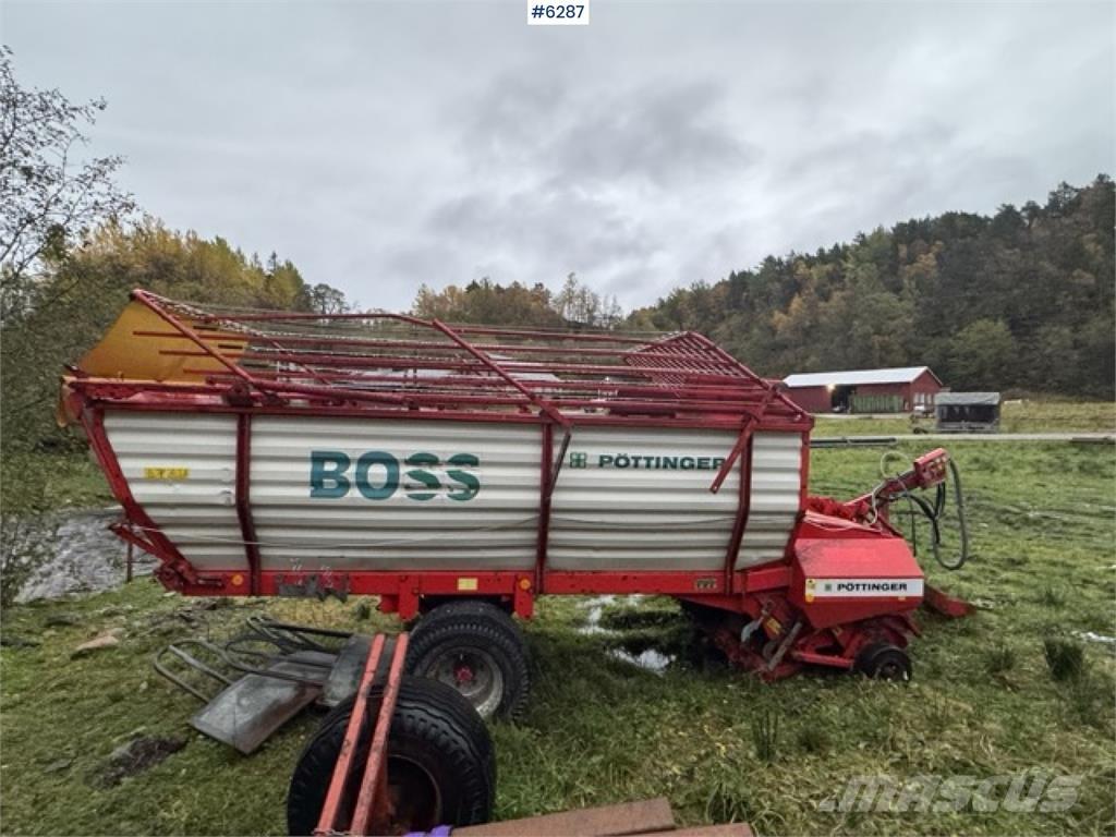 Pöttinger Boss Kiti derliaus nuėmimo įrengimai
