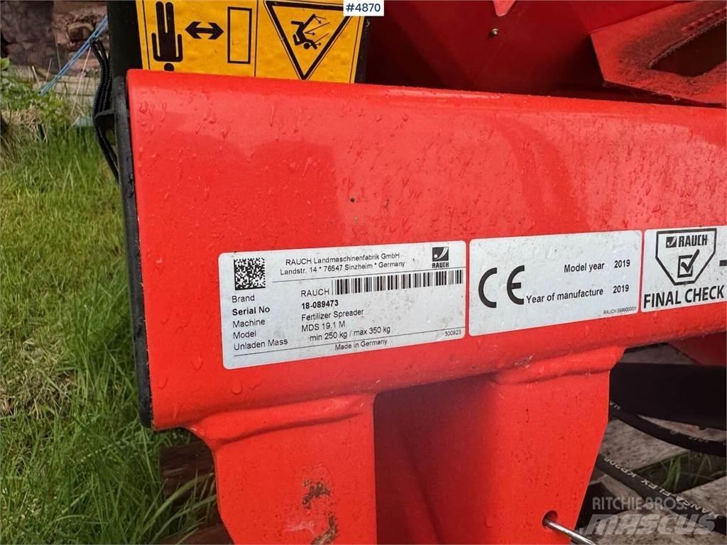 Rauch MDS 19.1 M Sėjimo technika