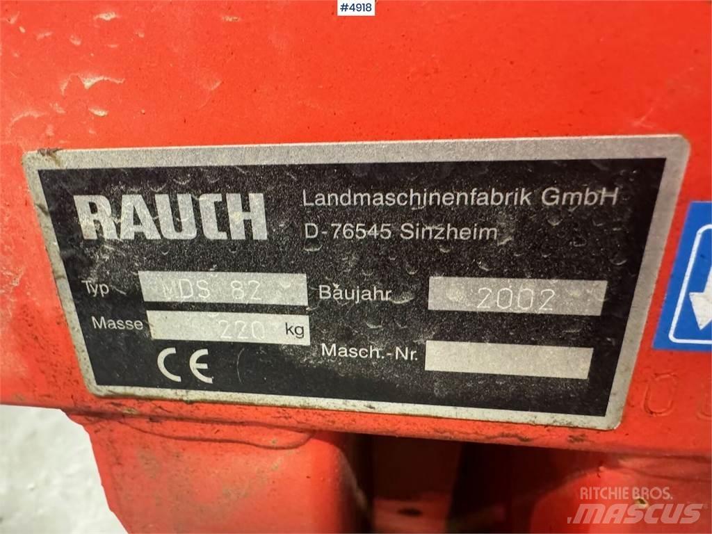 Rauch MDS 82 Sėjimo technika
