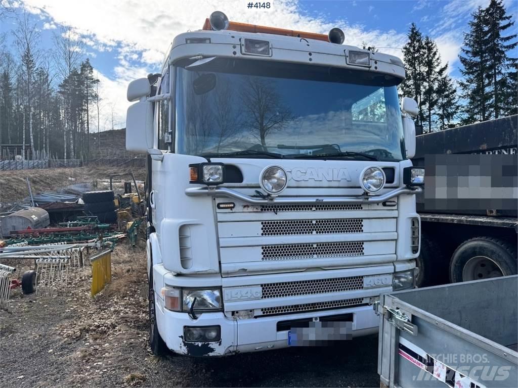 Scania 144G Sunkvežimiai su dengtu kėbulu