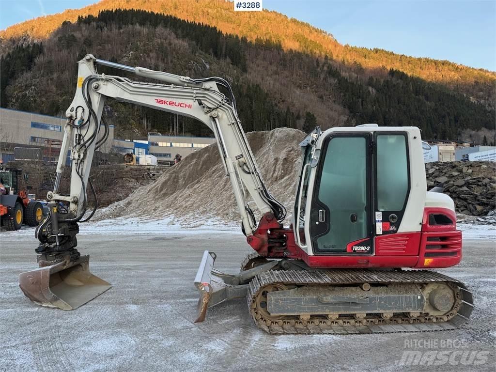 Takeuchi TB 290-2 Vikšriniai ekskavatoriai