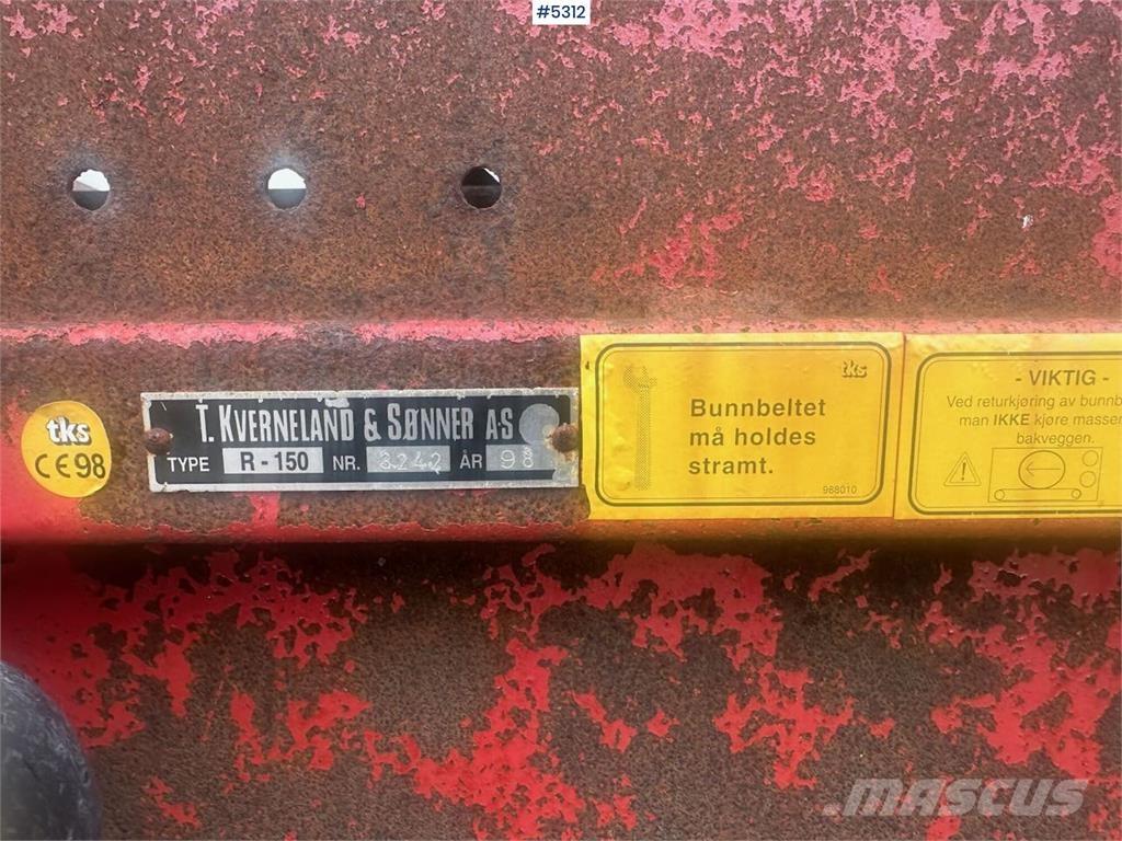 TKS R-150 Kiti derliaus nuėmimo įrengimai