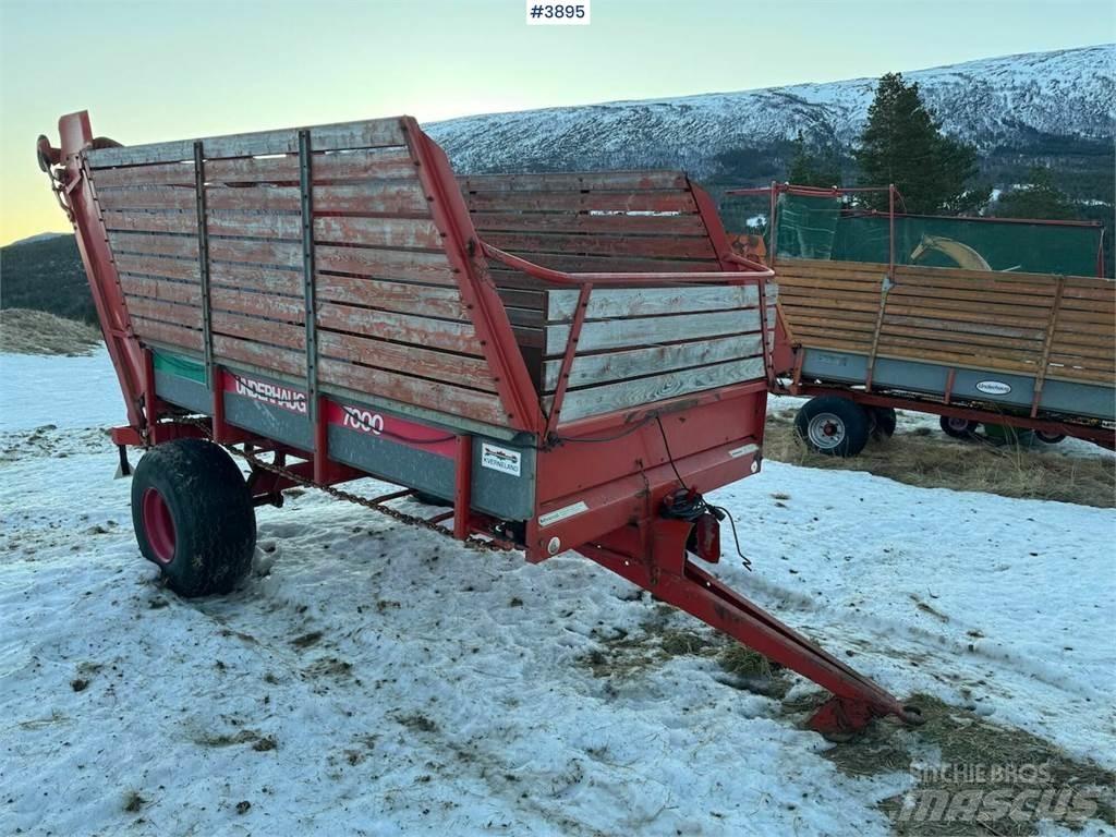 Underhaug 7000 Pašarų vežimai