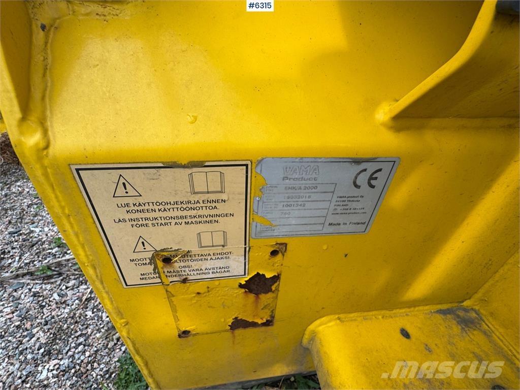 Vama 2000 Kiti naudoti statybos komponentai