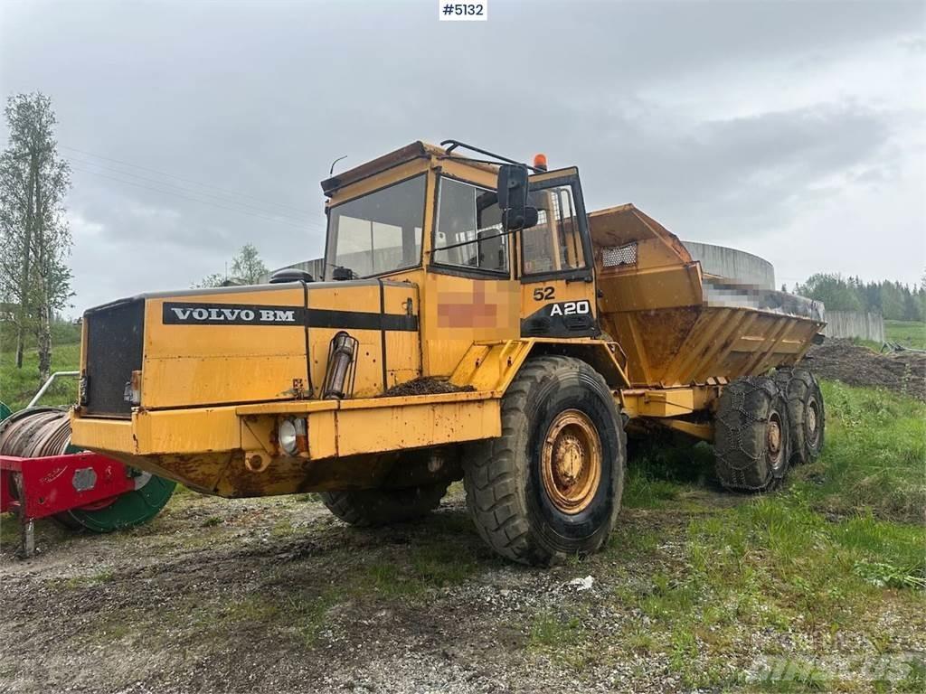 Volvo A20 6x4 Statybiniai savivarčiai sunkvežimiai