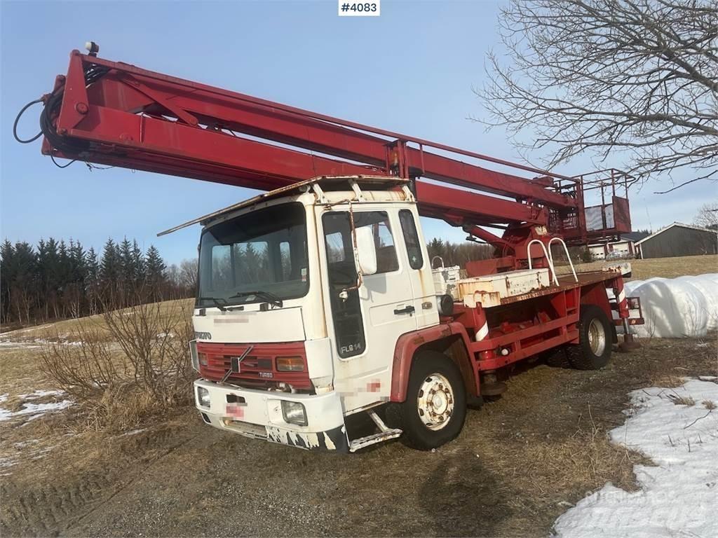 Volvo BM FL 614 Ant vilkikų montuojamos kėlimo platformos