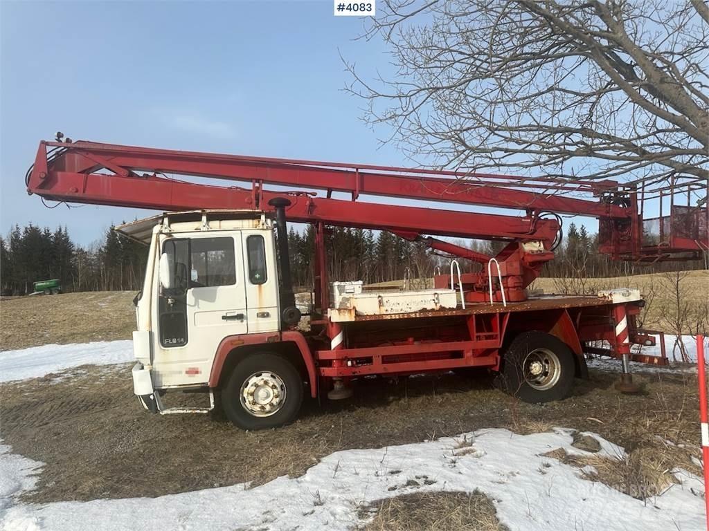 Volvo BM FL 614 Ant vilkikų montuojamos kėlimo platformos
