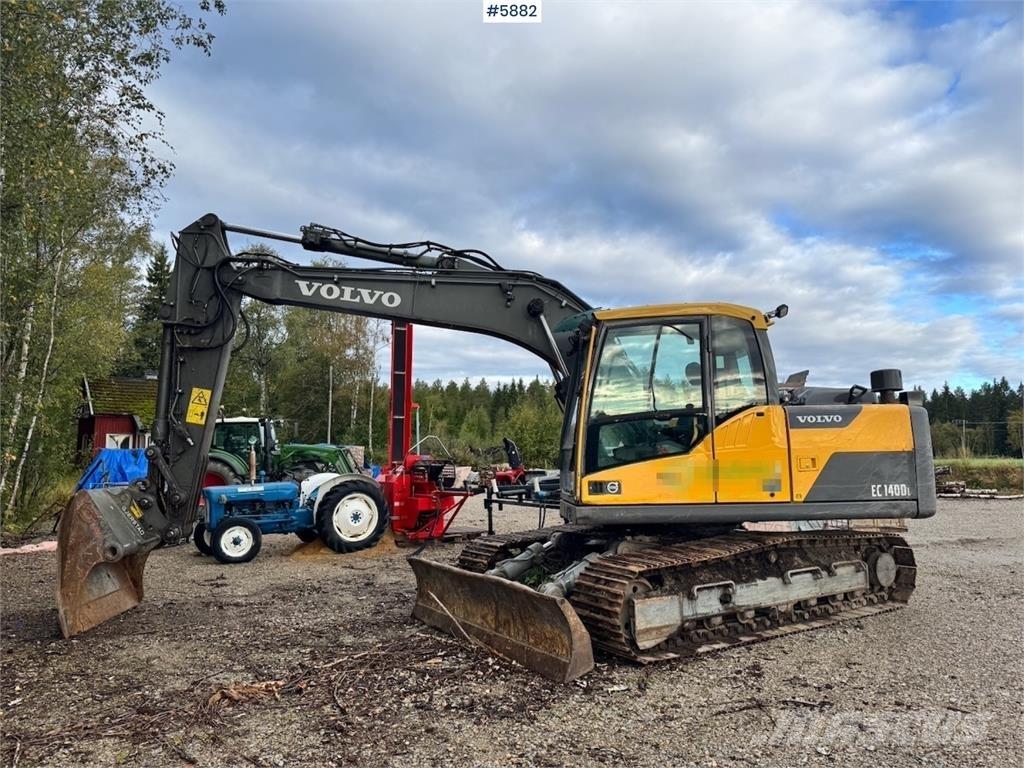 Volvo EC140DL Vikšriniai ekskavatoriai