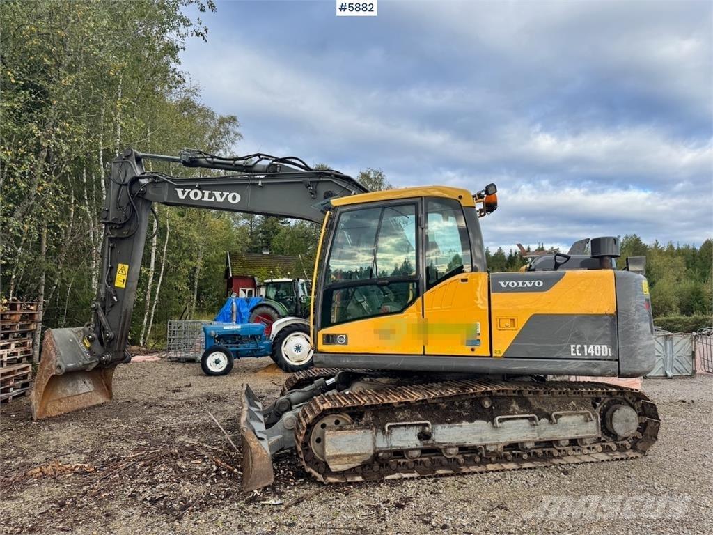 Volvo EC140DL Vikšriniai ekskavatoriai