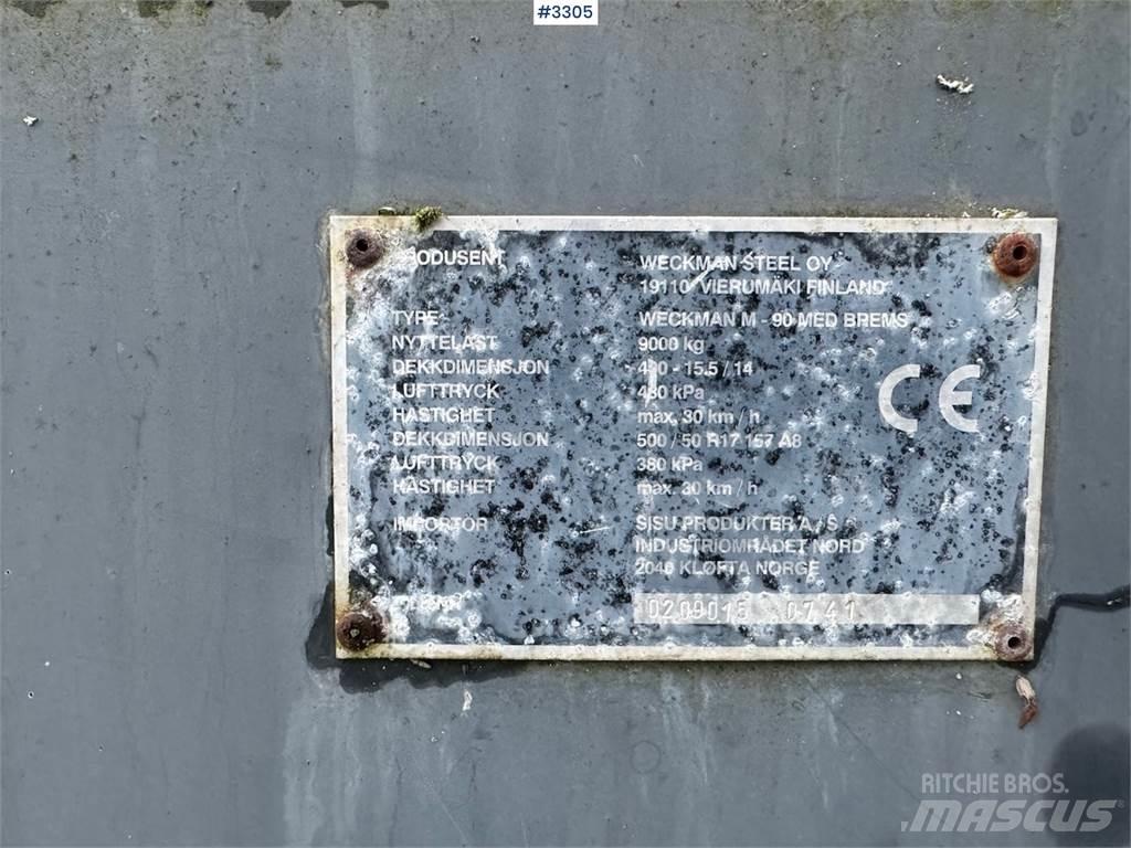 Weckman M-90 Mažų aukščių krautuvai