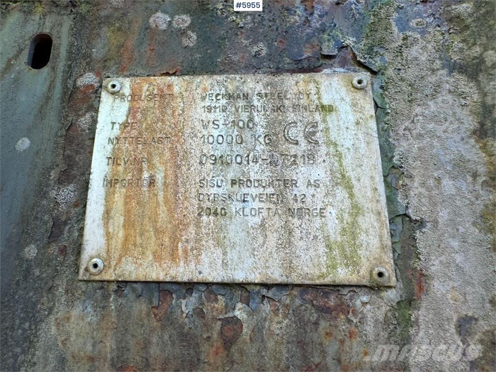 Weckman WS100 Grūdų vežimėliai