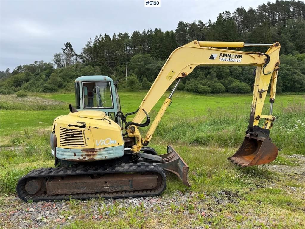 Yanmar ViO 70 Vikšriniai ekskavatoriai
