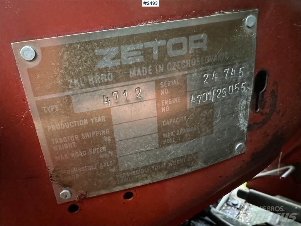 Zetor 4712 Traktoriai