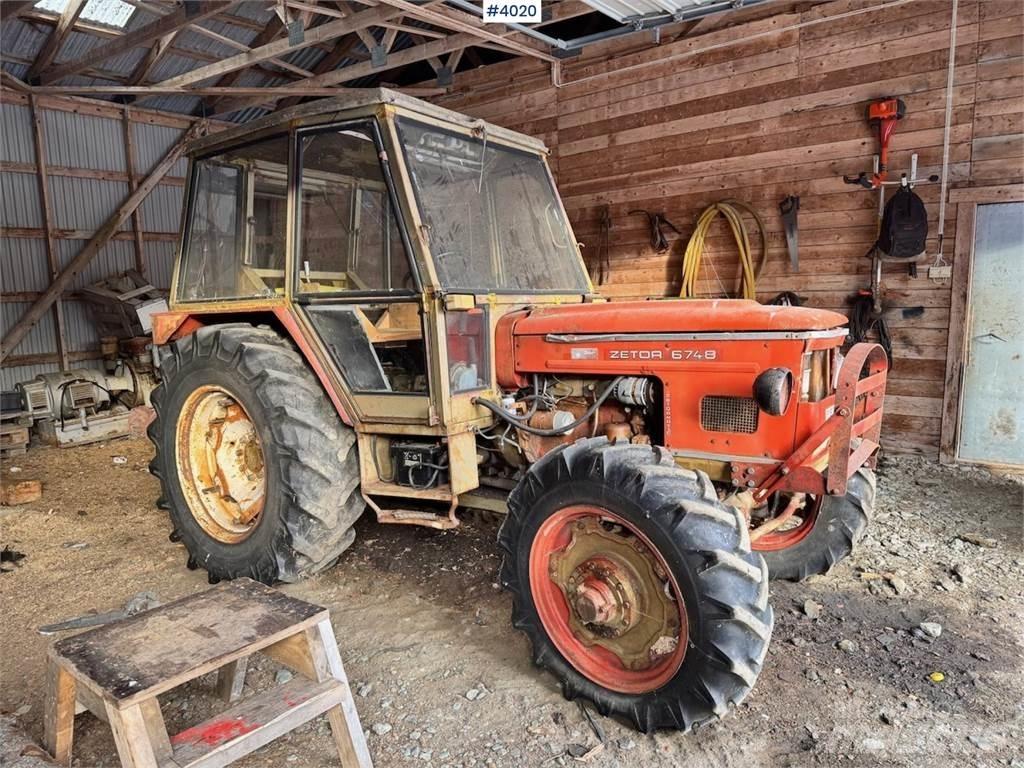 Zetor 6748 Traktoriai